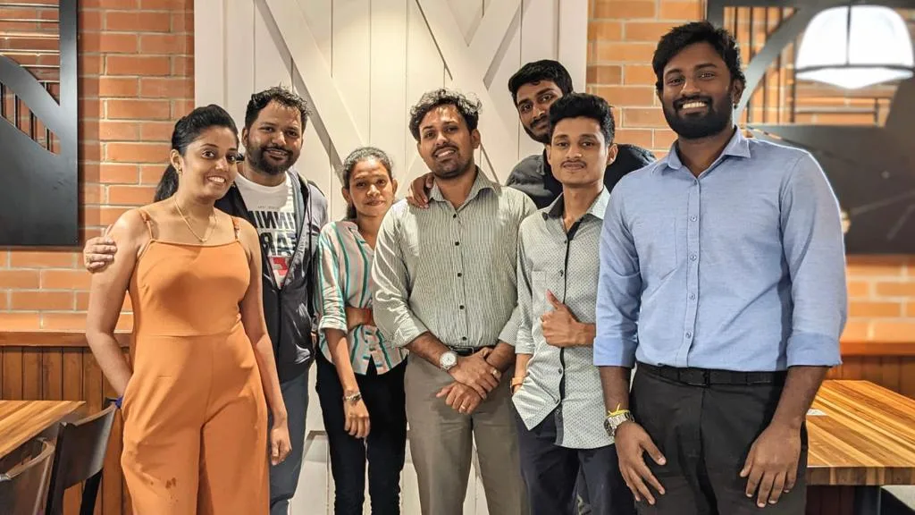 GPS colleagues together at a team gathering